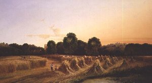 傍晚的收获 作者 埃德温·亨利·波丁顿