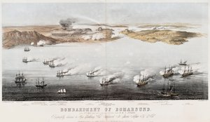 1854年轰炸波玛松德 作者 埃德温·托马斯·杜比