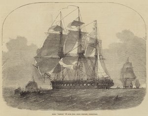 HMS Nankin，50支枪，尊敬的Keith Stewart，指挥官