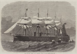 我们的铁质舰队，HMS Minotaur，建在泰晤士河上
