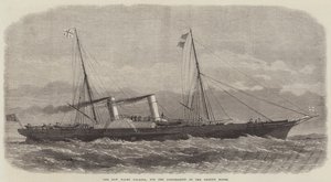 新游艇Galatea，为Trinity House公司 作者 Edwin Weedon