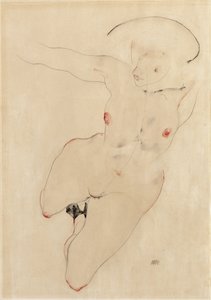 裸女，1912年