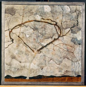 秋天的树在移动, 秋天的树在移动... 作者 埃贡·席勒（Egon Schiele）