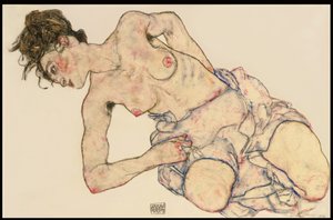 奈德的女性裸体，1917年