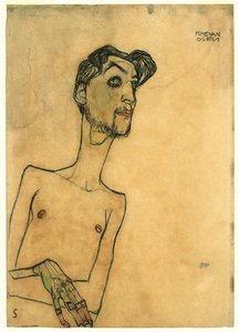 咪咪·范·奥森 作者 埃贡·席勒（Egon Schiele）