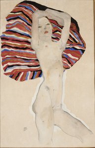裸色颜料，1911年