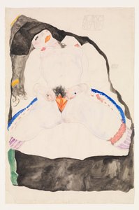 1911年，在梦中观察到。 作者 埃贡·席勒（Egon Schiele）