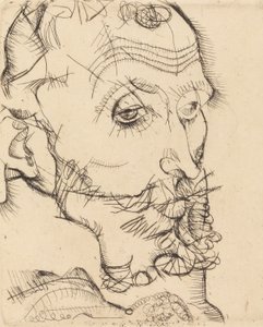 弗朗茨-豪尔的肖像，1914年。 作者 埃贡·席勒（Egon Schiele）