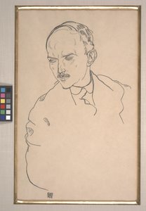 吉多·阿诺特的肖像 作者 埃贡·席勒（Egon Schiele）