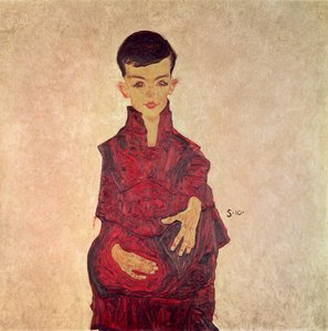 Rainerbub（Herbert Rainer肖像，年龄约6岁）1910年
