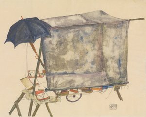 街车 作者 埃贡·席勒（Egon Schiele）