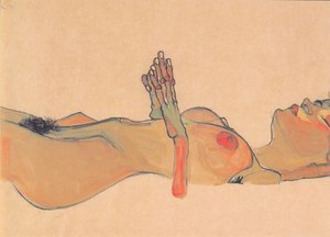 死去的女孩 作者 埃贡·席勒（Egon Schiele）