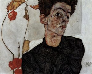 图片不明 作者 埃贡·席勒（Egon Schiele）