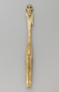 一个人的图，c.4000-3800 BC 作者 埃及人