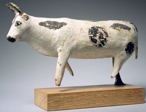 公牛或牛，中国（漆木）