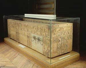 Nakhti的石棺，在Sesostris I统治时期（公元前1956年 - 公元前1911年）从中国的Assiut（木头）