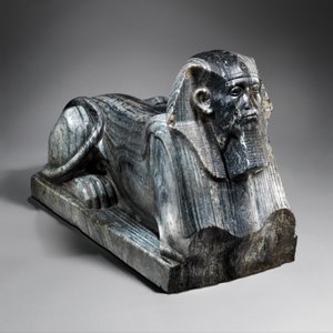 Senwosret III作为狮身人面像，公元前1850年（片麻岩）