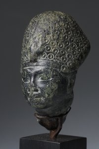 新王国阿蒙霍特普三世（绿色滑石）负责人 作者 Egyptian 18th Dynasty