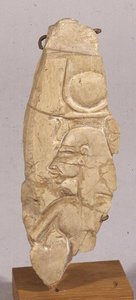 描绘奈菲尔蒂的浮雕碎片，来自新王国的泰勒-阿尔马纳（Tell el-Amarna）（石灰石）。 作者 埃及第十八王朝