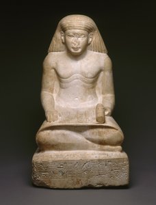 Amunhotep的雕像，Nebiry的儿子，公元前1442  -  1400年（石灰石）（见200932）