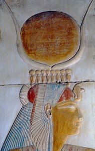 伊西斯（Isis），塞提一世神庙（Iby）的资料 作者 埃及第19王朝