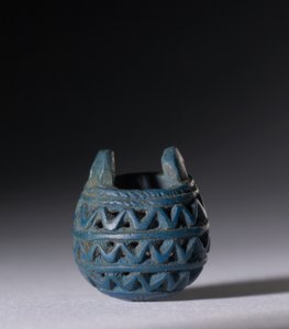篮子模型作为护身符，约公元前1069-945年 作者 埃及第21王朝