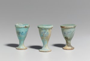 三杯，公元前664-30年，托勒密时期晚期 作者 埃及第26王朝