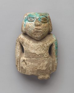 站立的人的雕像，早期王朝时期，约公元前3000-2675年（辉石）。 作者 埃及人埃及人
