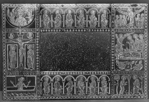 圣毛里求斯的便携式祭坛 作者 科隆的 Eilbertus (fl. 1129 60)