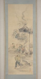 制作陶瓷，19世纪上半叶。 作者 荣乐诚