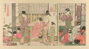欢乐街区的翌晨之雨（Seiro kinuginu no ame） 作者 荣斋斋
