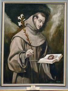 帕多瓦的圣安东尼（布面油画）