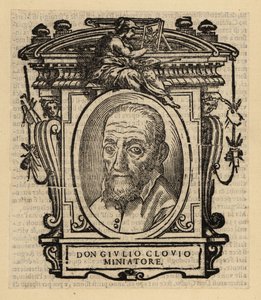 Portrait of Giorgio Giulio Clovio, illuminator, miniaturist, and painter born in Croatia, active in Renaissance Italy 作者 埃尔多梅尼科（后）格列柯