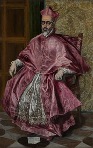 主教费尔南多·尼诺·德·格瓦拉1541-1609，约。 1600。 作者 埃尔·格列柯