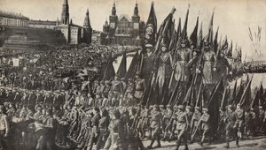 插图来自苏联建立社会主义，1933年。 作者 埃利泽马科维奇利西茨基