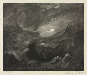 一个早晨，1887年。 作者 Elbridge Kingsley