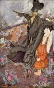 “世界，以及它的恐惧”（彩色平版印刷） 作者 埃莉诺 Fortescue-Brickdale