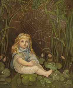 星星在很远很远的地方（彩色石版画） 作者 埃莉诺 Fortescue-Brickdale