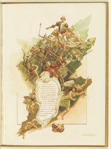 马里乌斯-佩蒂帕和里卡多-德里戈的芭蕾舞剧《La Perle》节目单，1896年。