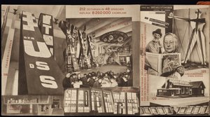 苏联。 1928年科隆国际新闻展览会上苏联馆的目录 作者 埃利泽马科维奇利西茨基