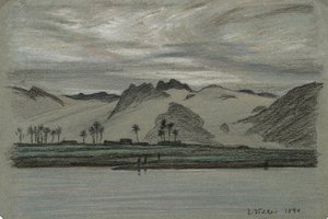 选自《尼罗河之旅》的30幅图画，第19号