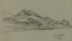 尼罗河之旅，托勒密的Tmui，1890年。 作者 伊莱休·维德