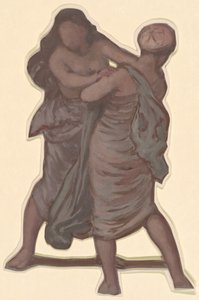 对 "希腊女孩洗澡 "的研究 作者 伊莱休·维德