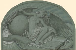 月亮对太阳的侵蚀》的研究，1892年。 作者 伊莱休·维德