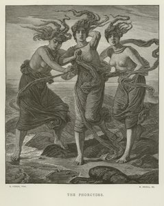 The Phorcydes (雕刻) 作者 伊莱休·维德