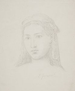 女性头部 作者 伊丽莎白·杰里肖·鲍曼
