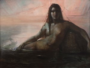 美人鱼》，1847年。