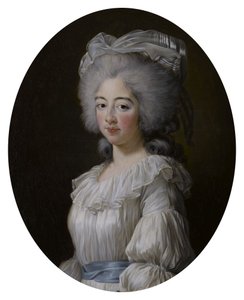 萨瓦的玛丽-约瑟芬（1753-1810 年）肖像，普罗旺斯伯爵夫人 作者 伊丽莎白·路易丝·维吉·勒布伦