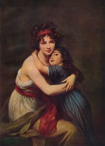 维吉·勒布朗夫人和她的女儿珍妮·露西·路易丝，1789年，1938年 作者 伊丽莎白·路易丝·维吉·勒布朗