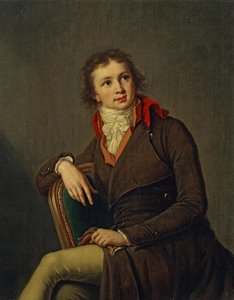 帕维尔伯爵（Alex Pavel Alexandrovich Stroganov）肖像1774-1817，1790年代 作者 伊丽莎白·路易丝·维吉·勒布朗